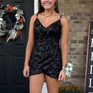 Windsor Black Floral Dress